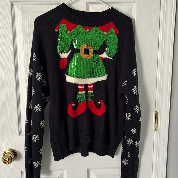 Forever 21 Sweaters - Ugly Christmas elf sweater